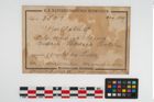 Etikett zu Leder (NHMW-PRAE-003501)